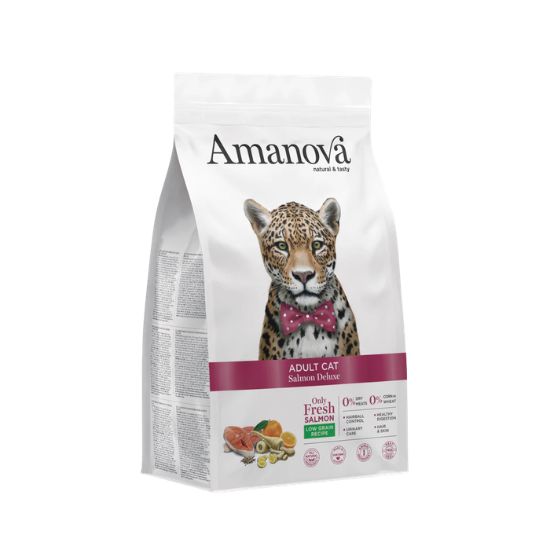 Amanova Adult Cat Salmon Deluxe 6kg