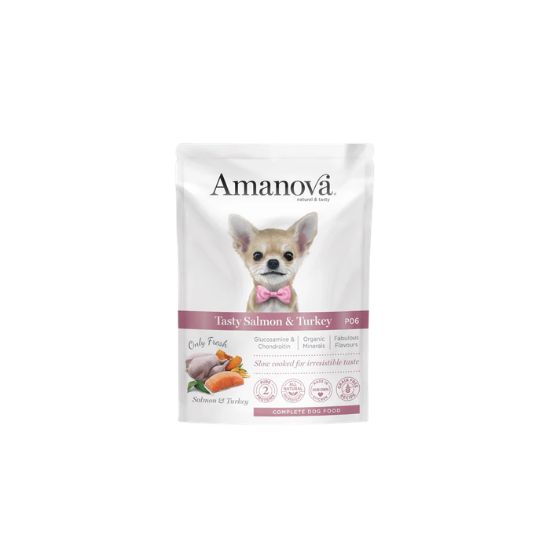 Amanova P06 Tasty Salmon & Turkey 100g