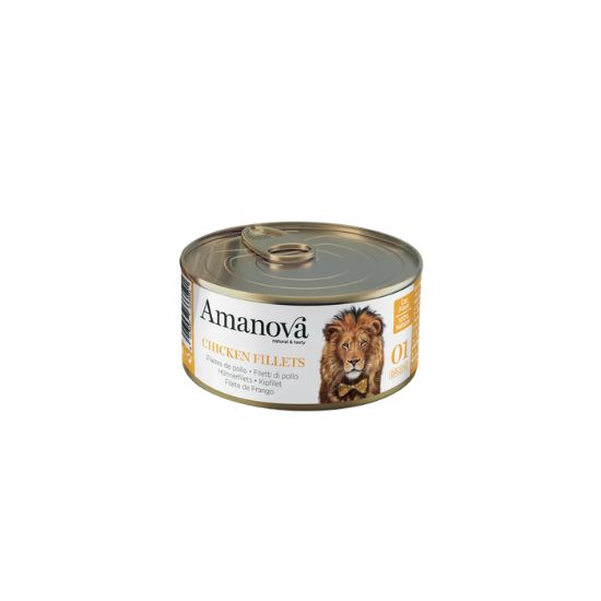 Amanova 05 Frango & Atum em Caldo 70g